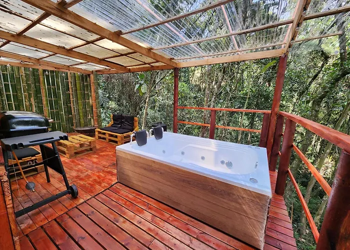 Cabana En Medio Del Bosque Con Jacuzzi - Santa Elena
